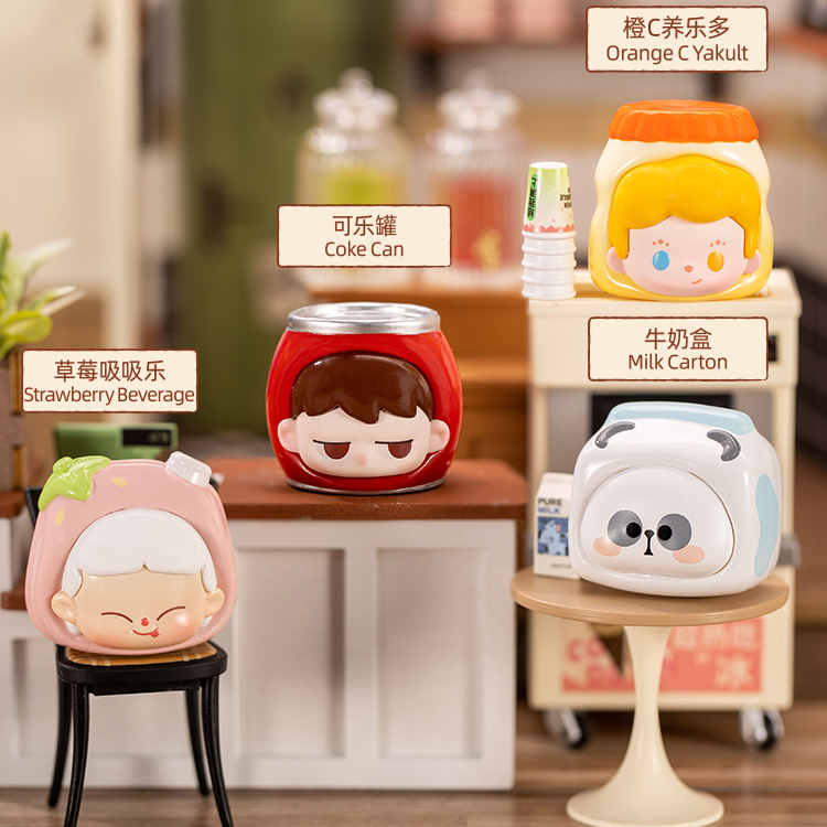 Laura-Magjoy-Food Shop Mini Beans Series PVC Figures