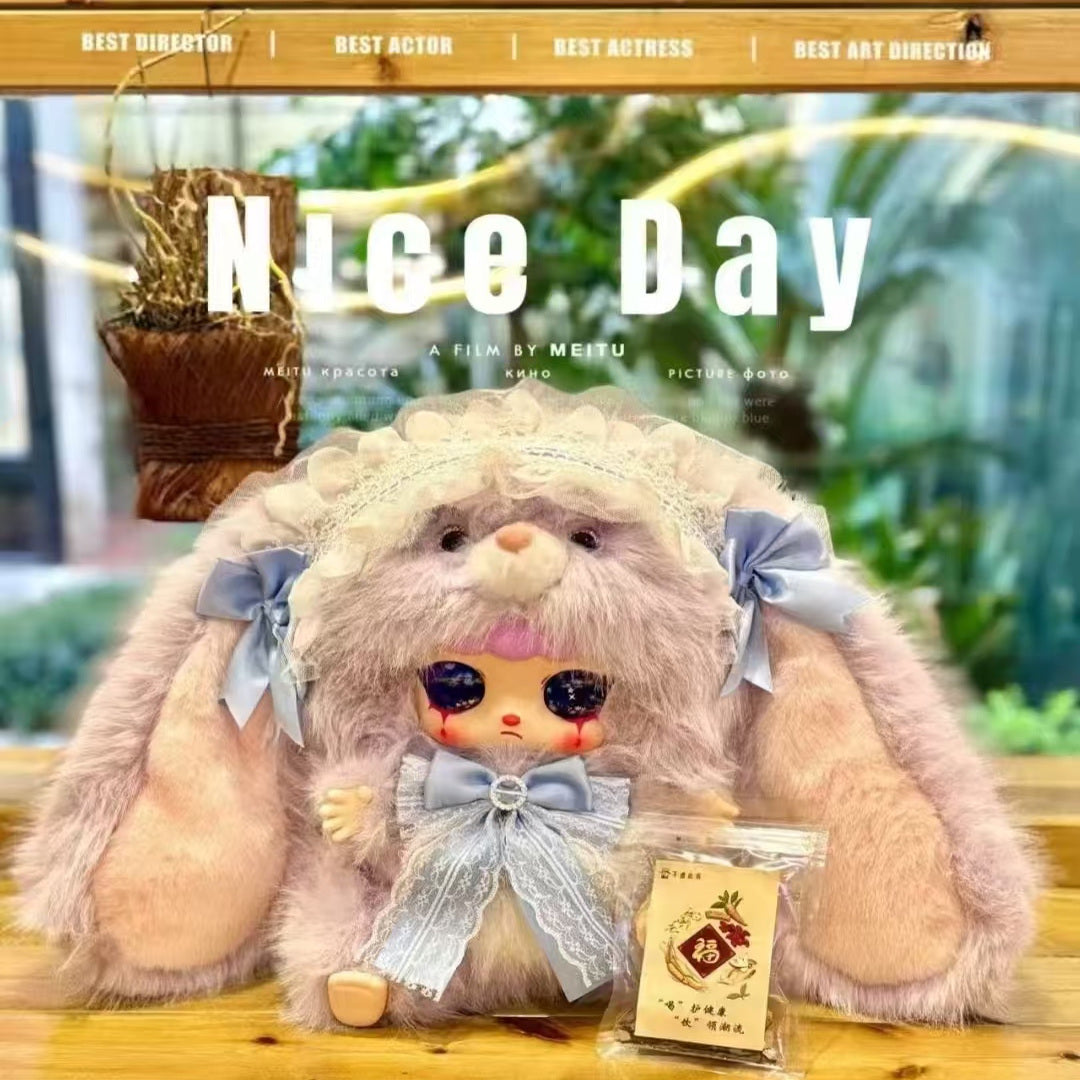 KEBIDOU Nai Fu Bunny Sauce Series Plush Dolls