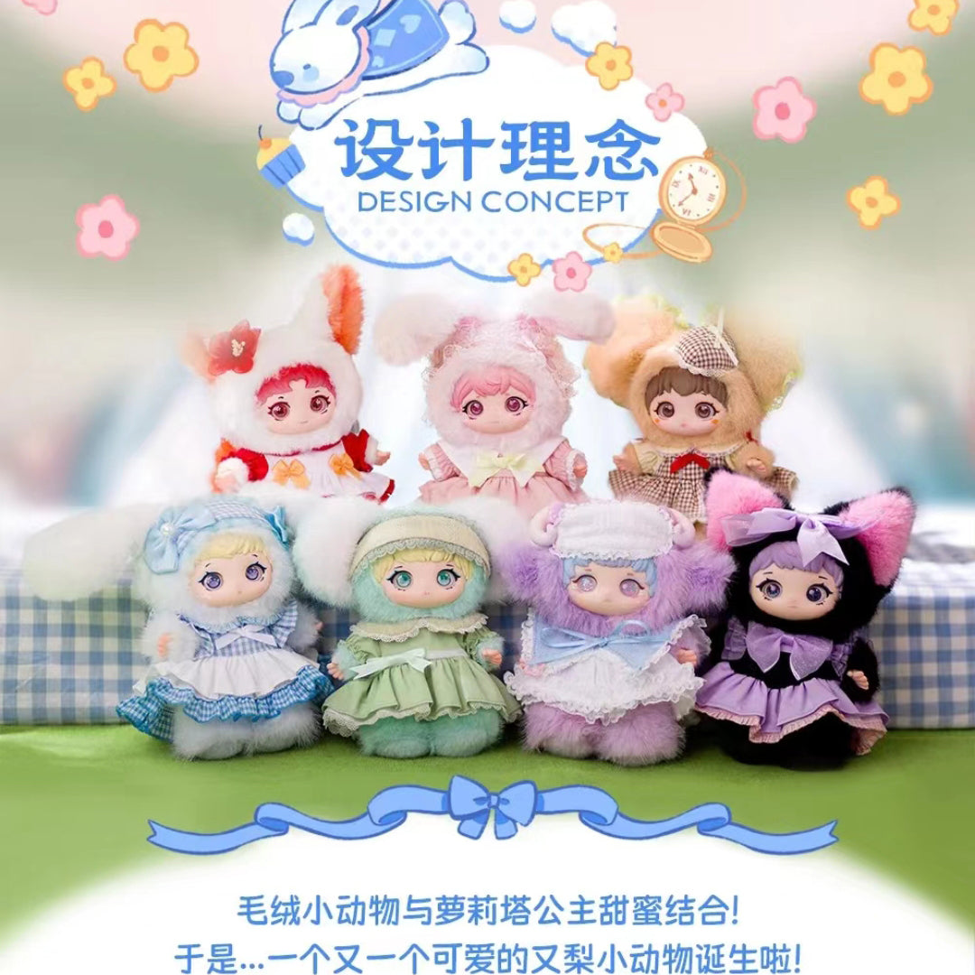 ZIYULI Lolita Secret Garden Tea Party Series Plush Dolls