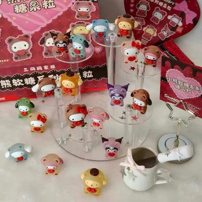 SRO Characters Gummy Bear Series Mini Beans Figures