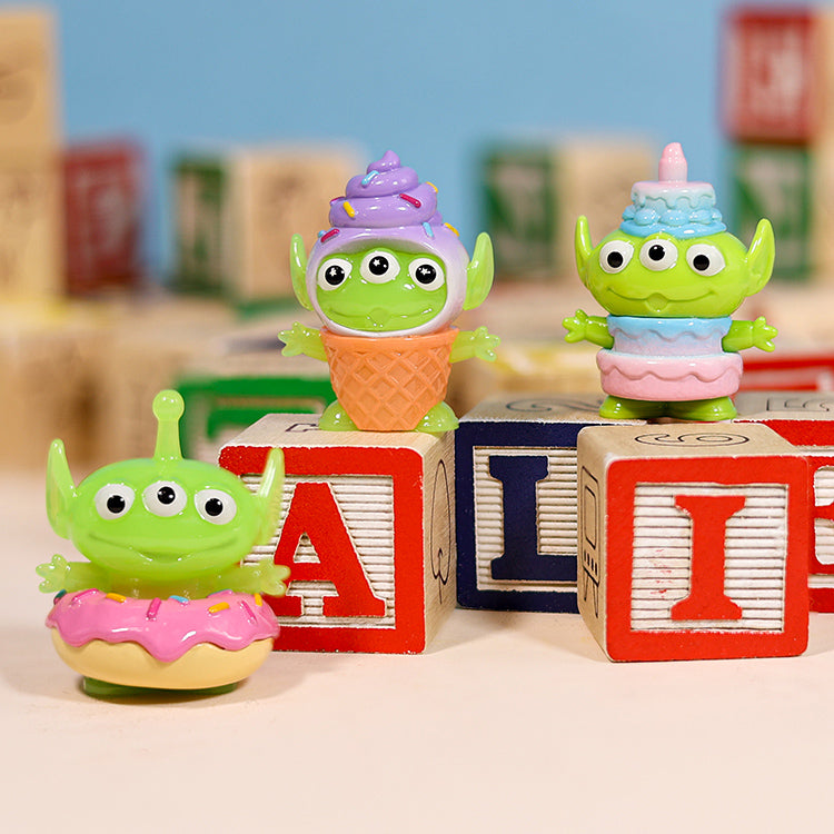 【BOGO】Alien Desserts Party Mini Beans Series PVC Figures