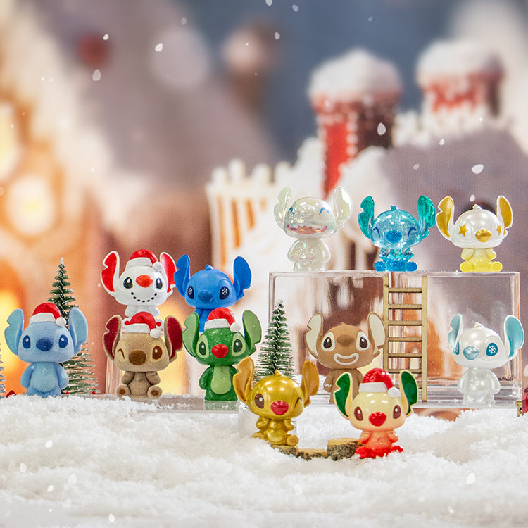 Stitch Variety Mini Beans V3 Christmas Series PVC Figures