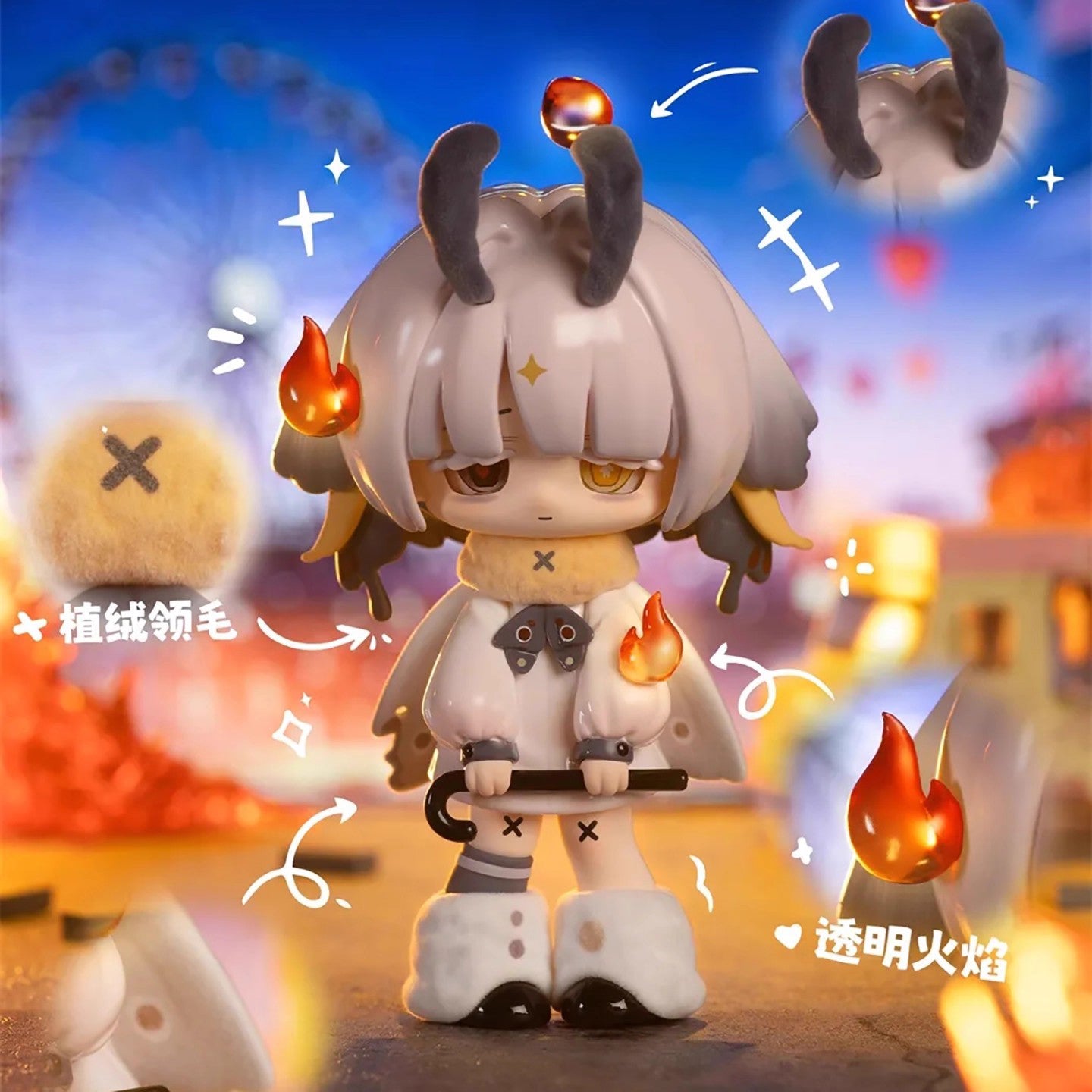 Crows' Paradise in the Missy Cute Lolita Series Figures