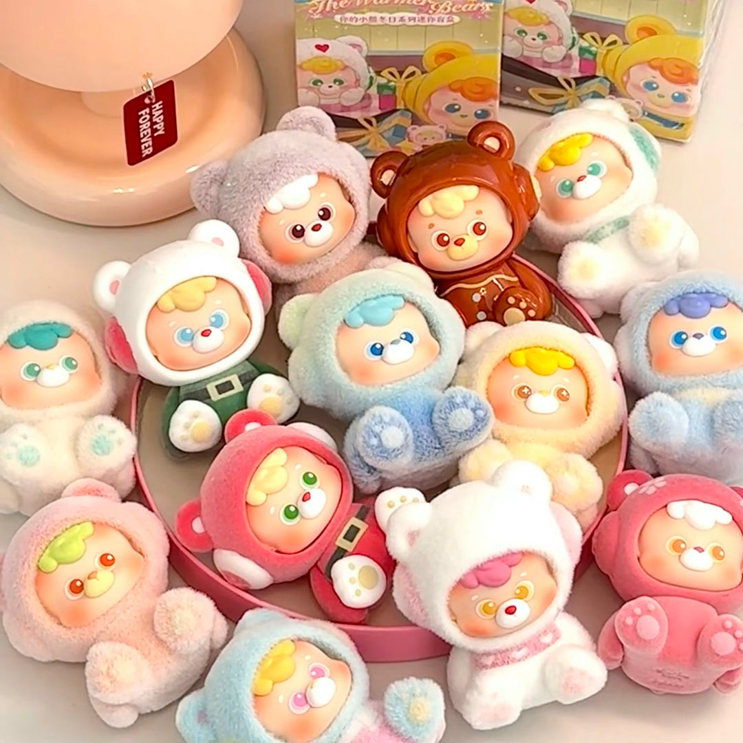 DiuDiu Baby The Warmer Bears Mini Series PVC Figures