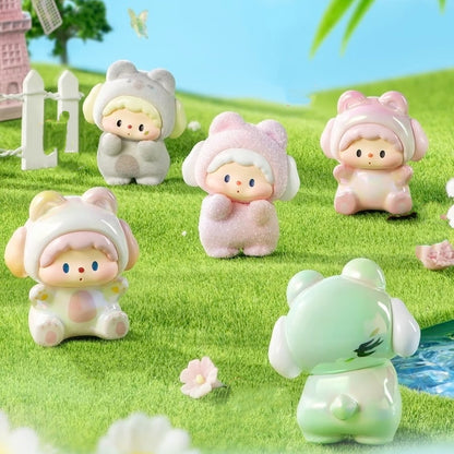 Luludog’s Bear Party II Apicnic in Spring Cute Granules Medium Series Mini Bean