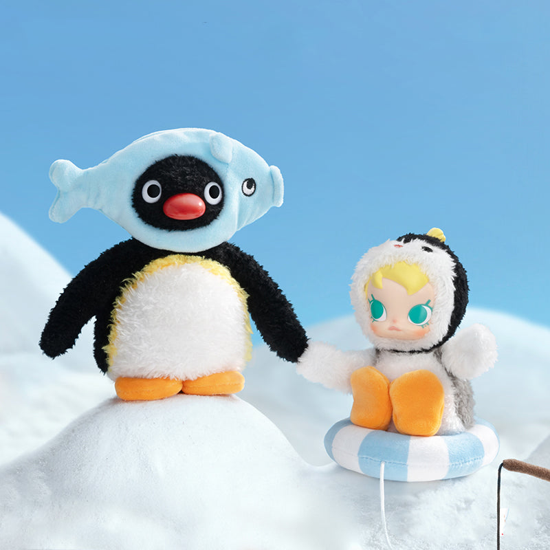 Baby Molly x Pingu Happy Fishing Series-Vinyl Plush Pendant Dolls