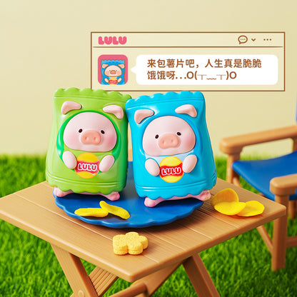 LuLu the Piggy Picnic Party Series Mini Beans Figures