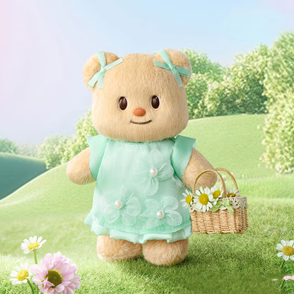 Butter Bear OOTD Dress-up Series Plush Dolls
