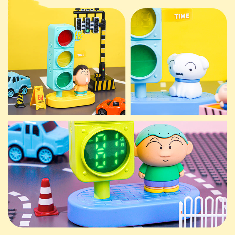 Crayon Shinchan Traffic Light Alarm Clock Toys