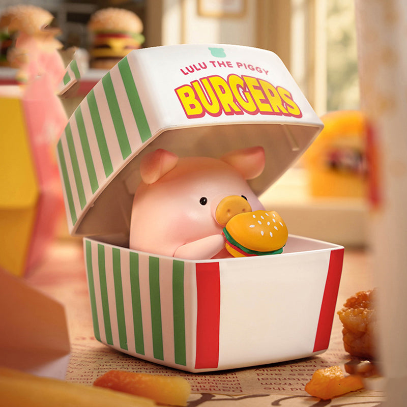 LuLu the Piggy Burger Express Movable Series Figures