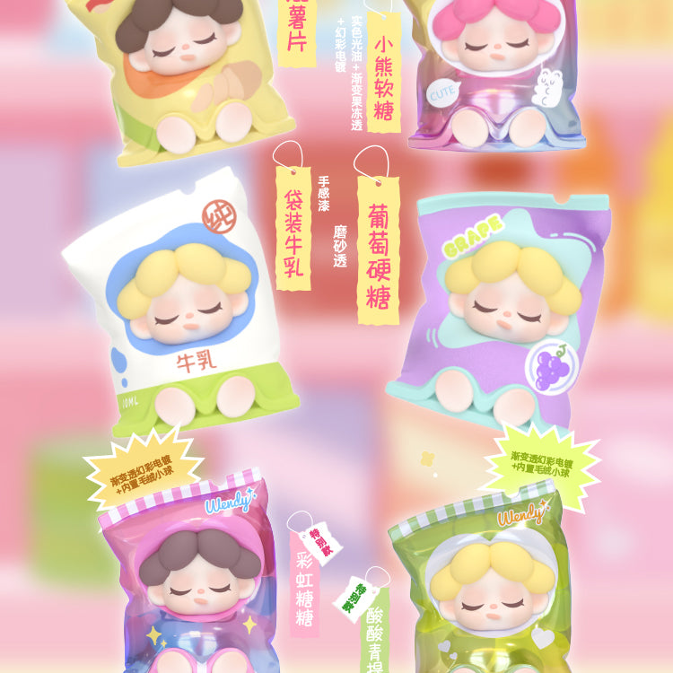 Wendy One-day Manager Series Mini Beans Figures