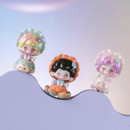 Mikuku Colorful Bubble Hall Particle Series Mini Beans Figures