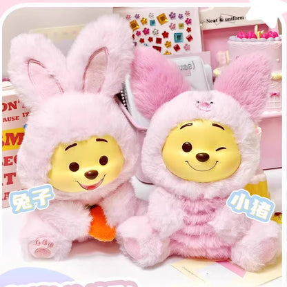 DSN Winnie-the-Pooh Collection Naughty Team Vinyl Plush Pendant Dolls