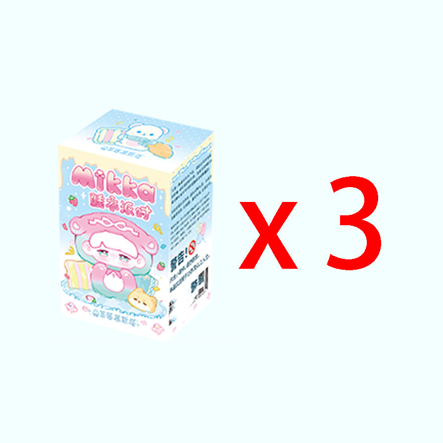 MIKKA Pajama Party Series Mini Beans Figures