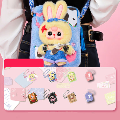 Baby Three Travel Phone Bag Series Plush Dolls