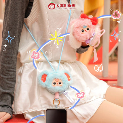 Baby Three Phone-Lanyard Series Plush Dolls