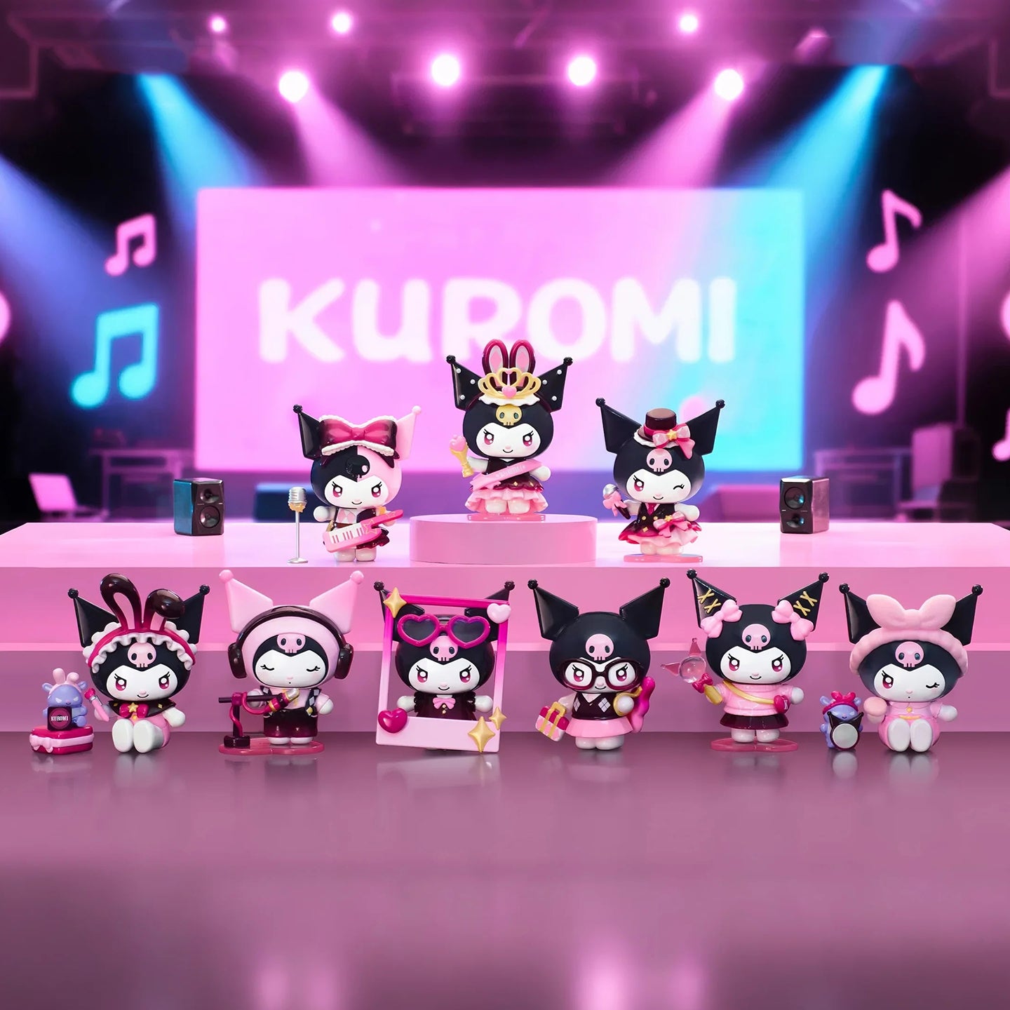 KU-ROMI Sparkling Idol Series Figures