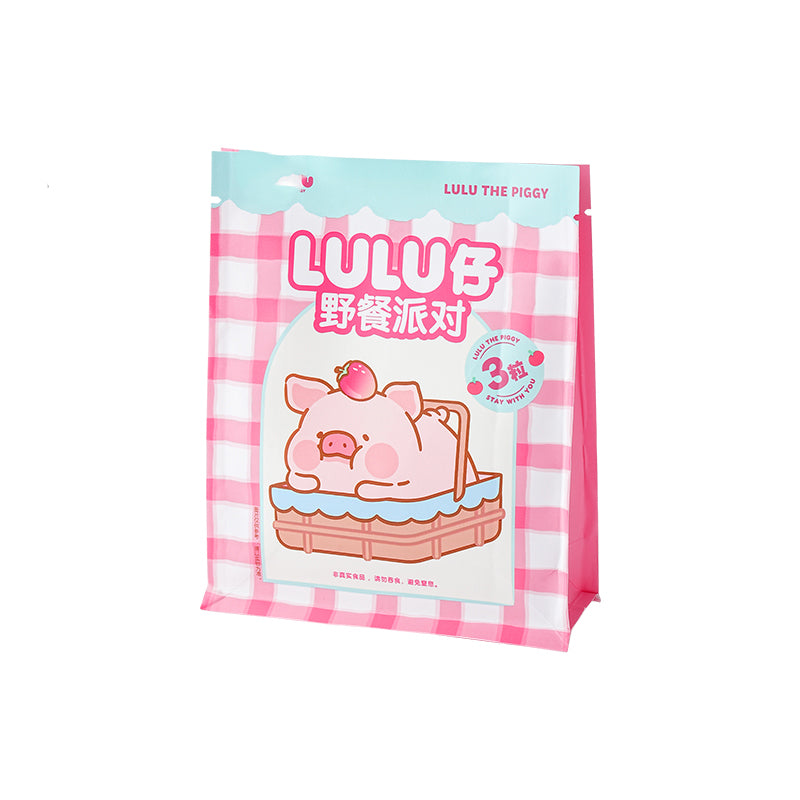 LuLu the Piggy Picnic Party Series Mini Beans Figures
