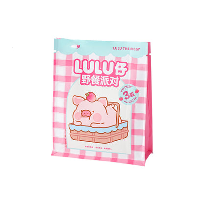 LuLu the Piggy Picnic Party Series Mini Beans Figures