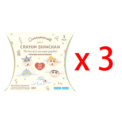 Cinnamoroll ×Crayon Shinchan Series Mini Bans Figures