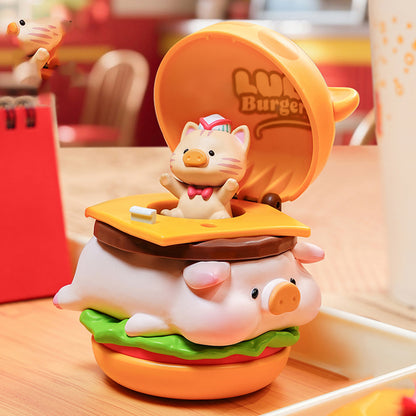 LuLu the Piggy Burger Express Movable Series Figures