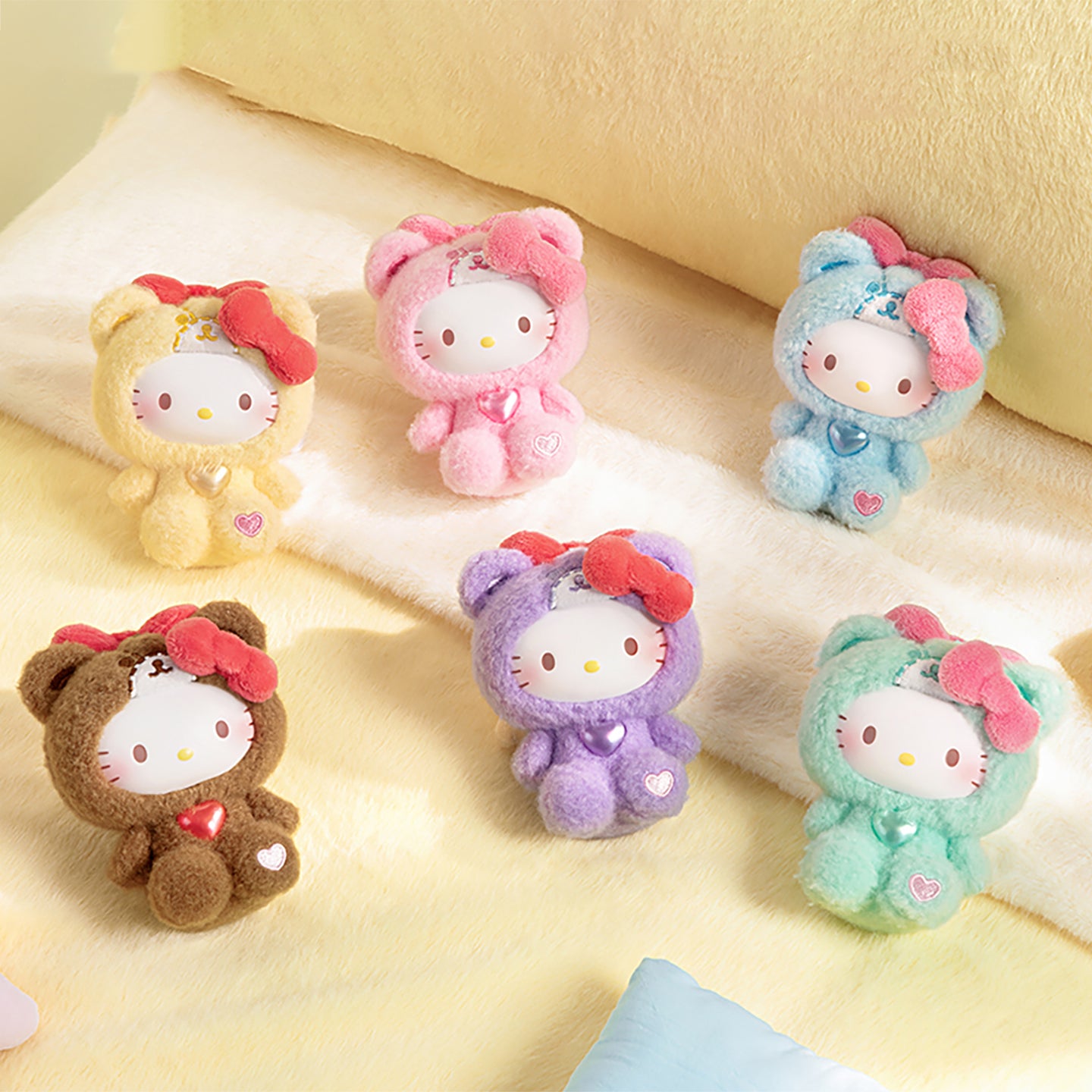 Hello KT Teddy Pajamas Series Plush Dolls