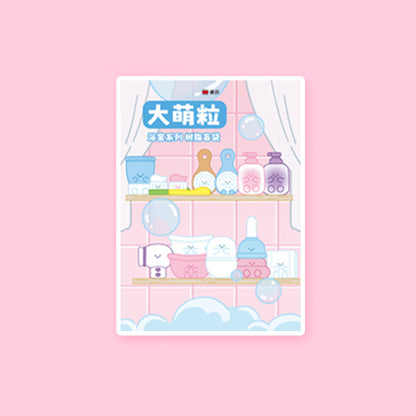 Meichai Mini Beans Bathroom Series Figures