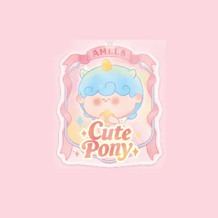 AMLLS Cute Pony Series Mini Beans Figures