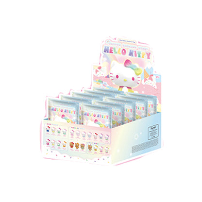 Hello-Kitty Summer Rainbow Candy Series Mini Beans Figures