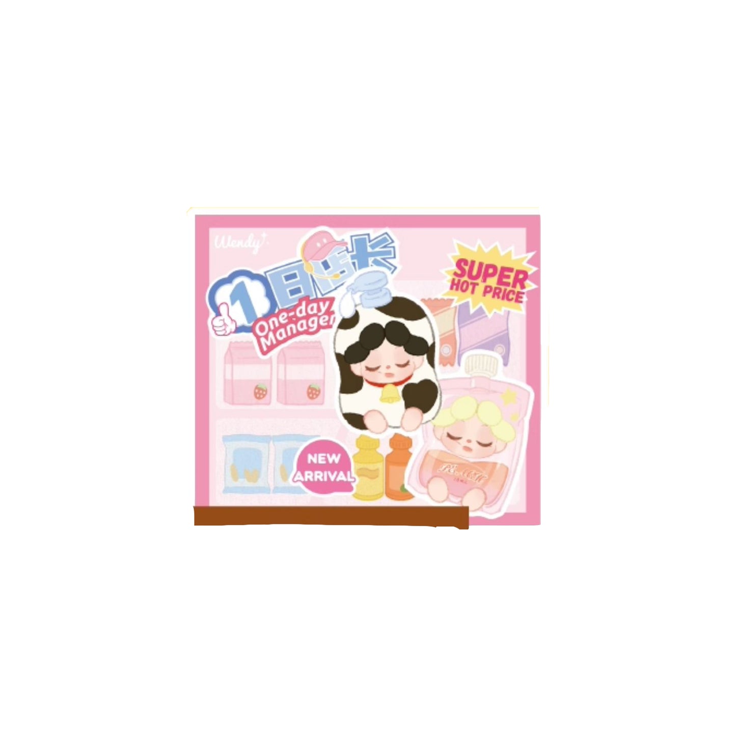 Wendy One-day Manager Series Mini Beans Figures