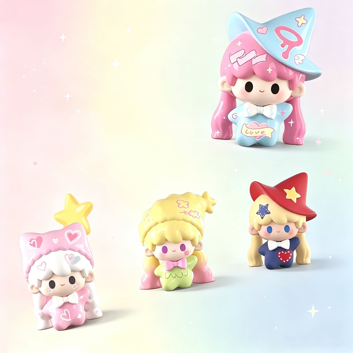 UU & the Sorcerer's Stone Mini Bean Figures