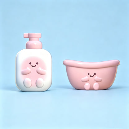 Meichai Bath Collection-Cute Series Mini Figures