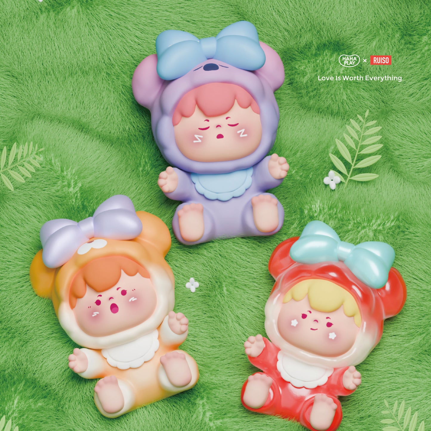 【SALE】WOOW Hugs For The Cute Zoo Series Mini Beans Figures