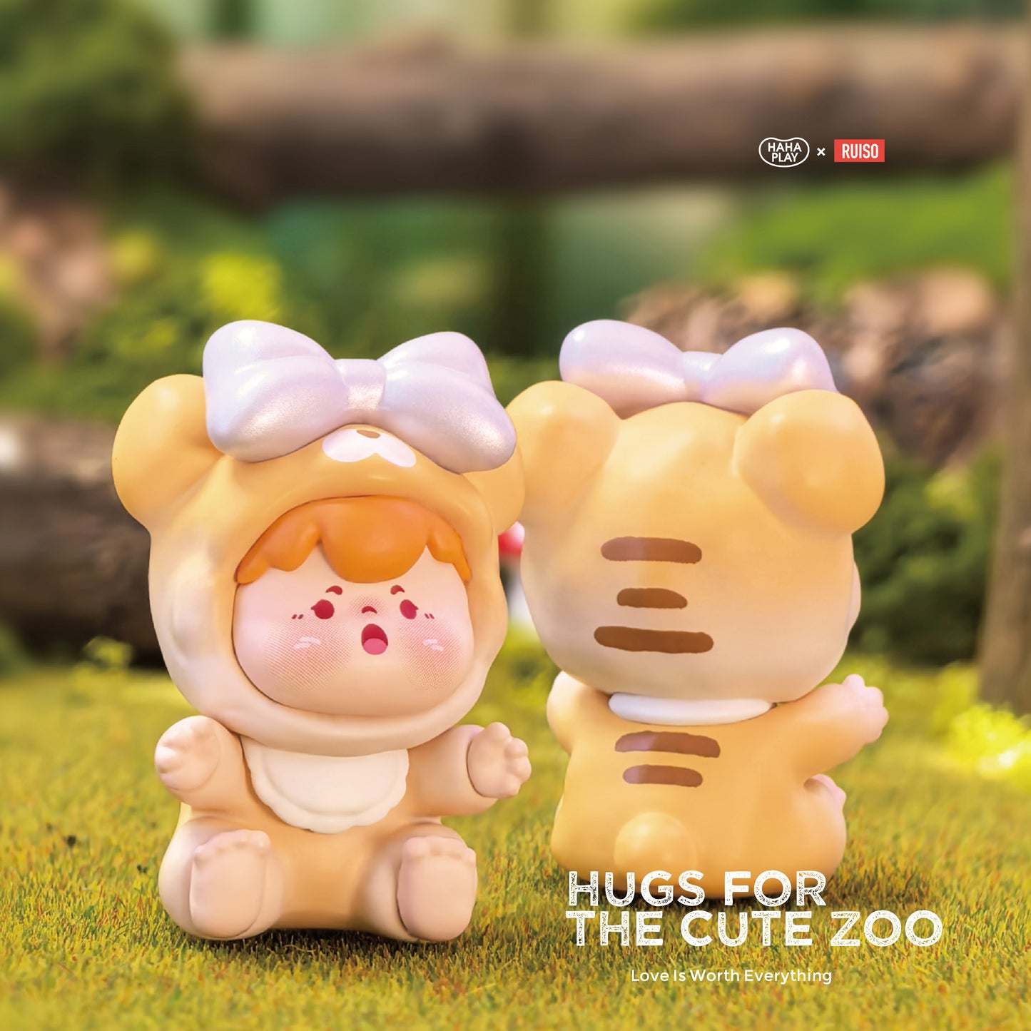 【SALE】WOOW Hugs For The Cute Zoo Series Mini Beans Figures