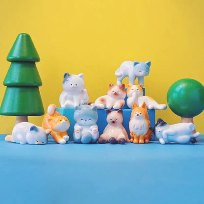 MeiChai Cat 2 Series Mini Bean Figures