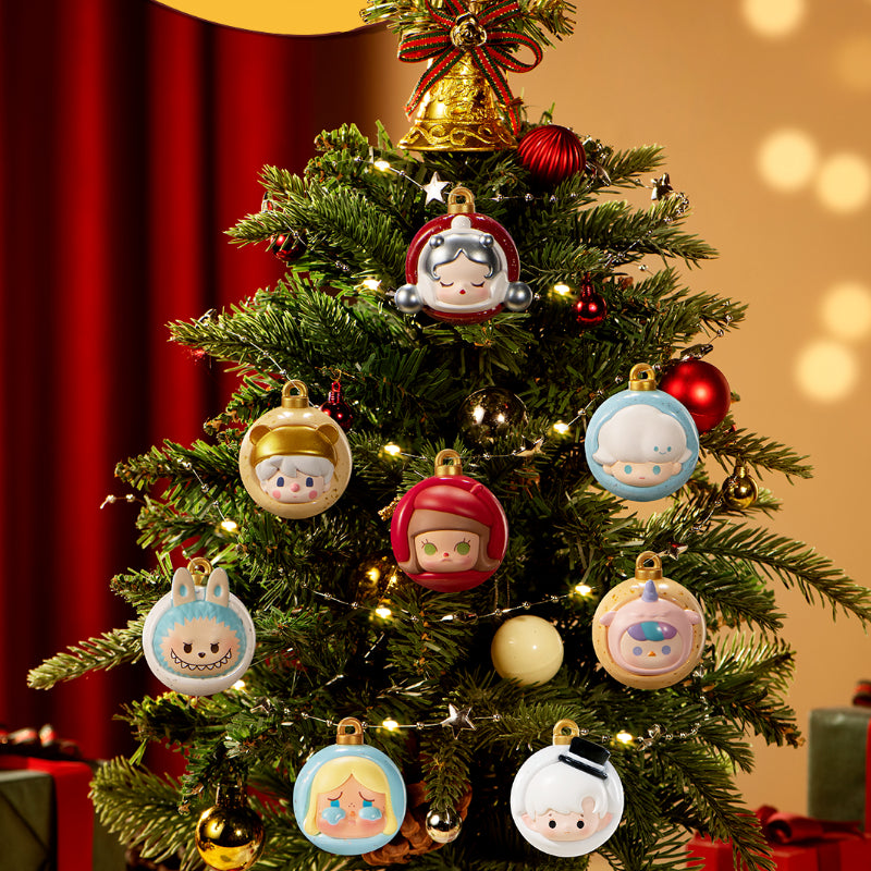 POP BEAN Christmas Ball Series PVC Figures