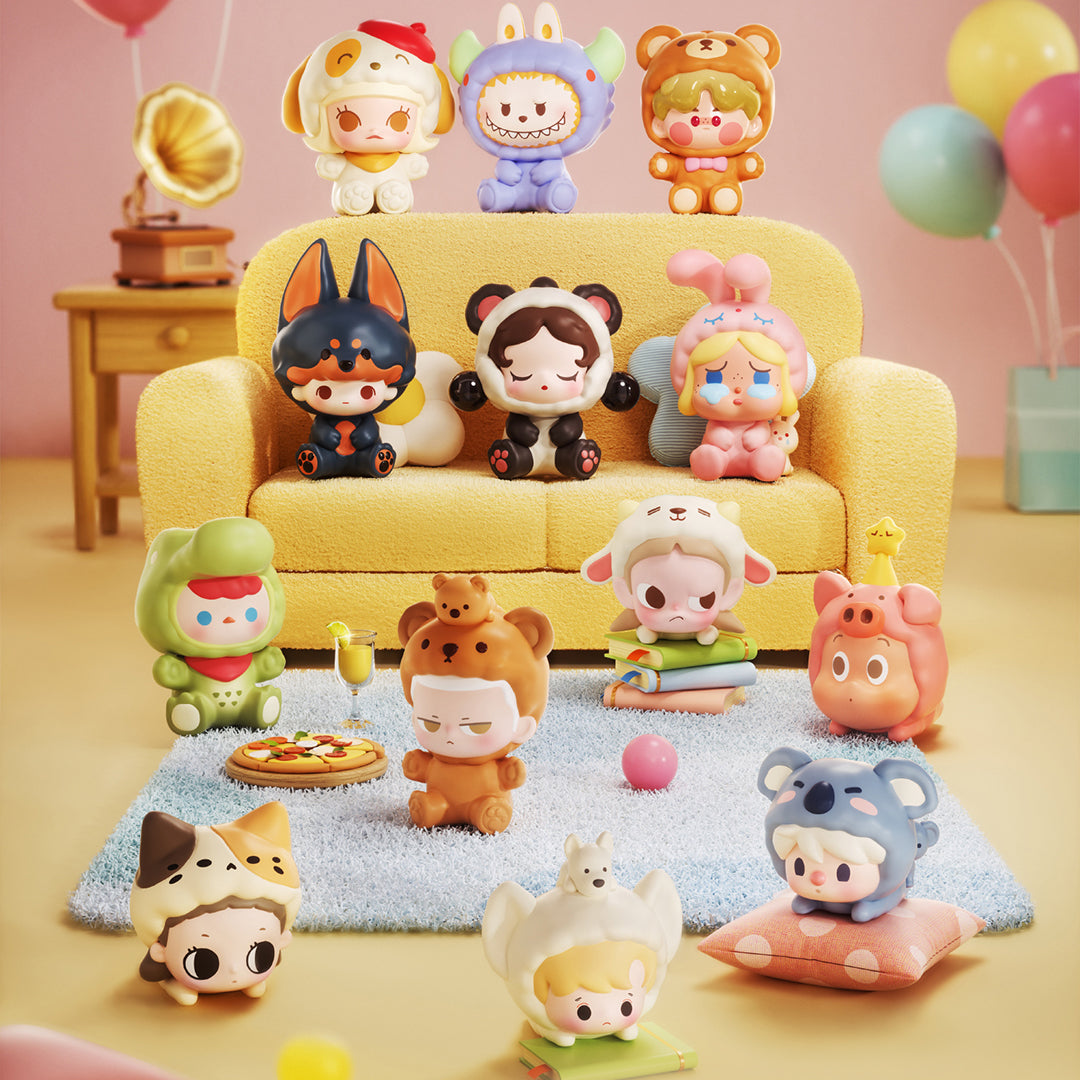 POP BEAN Pajama Party Series Figures