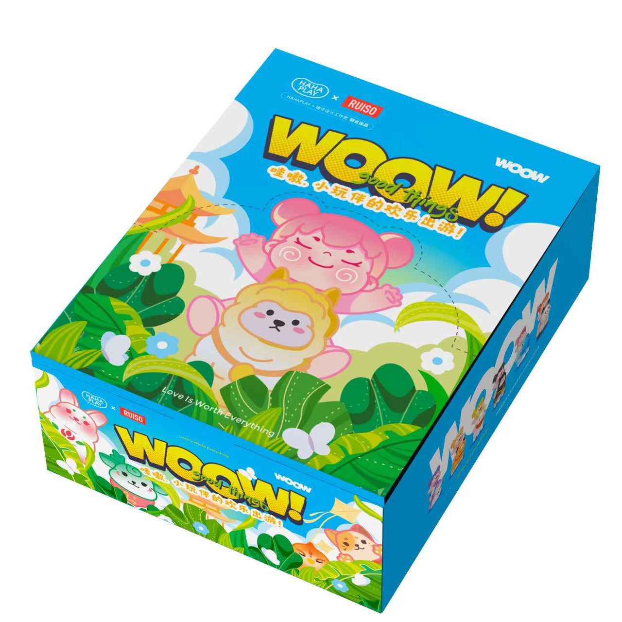 【BOGO】WOOW Have Fun Together Mini Beans Series PVC Figures