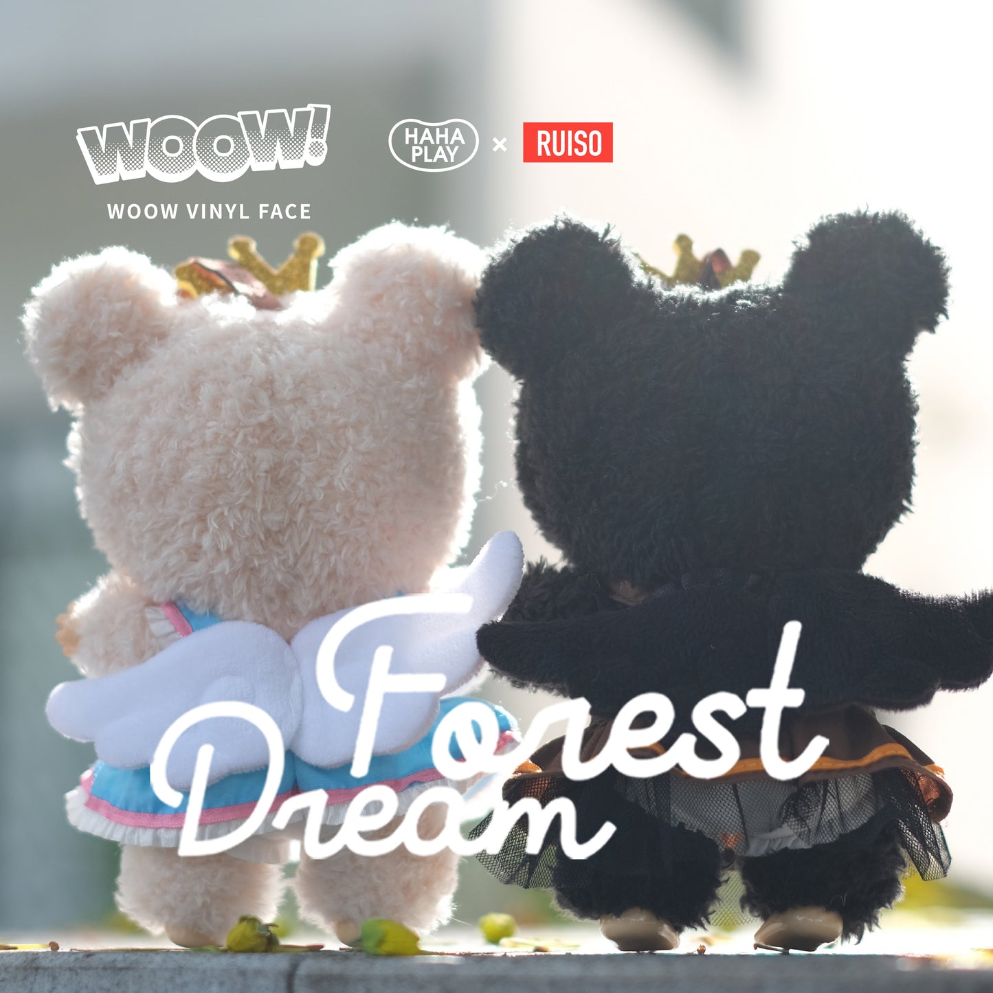 【BOGO· Christmas】WOOW Forest Dream Vinyl Face Series Plush Dolls