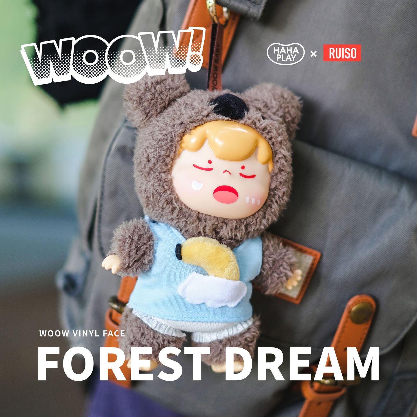 【BOGO· Christmas】WOOW Forest Dream Vinyl Face Series Plush Dolls