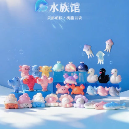 Meichai Mini Beans Aquarium Series Figures