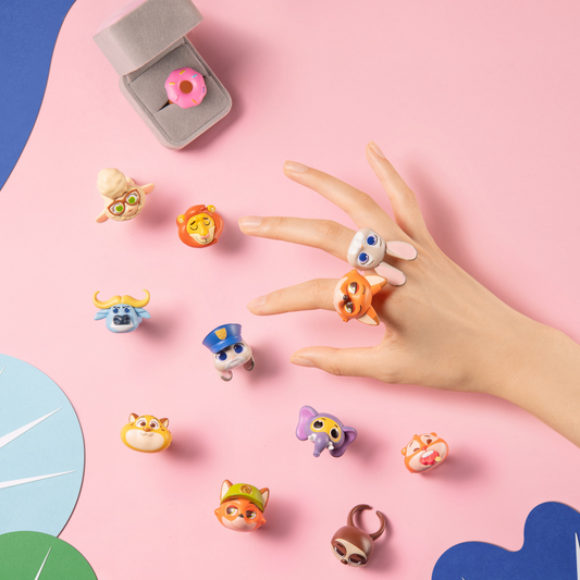 DSN - Zootopia Series Ring Mini Figures