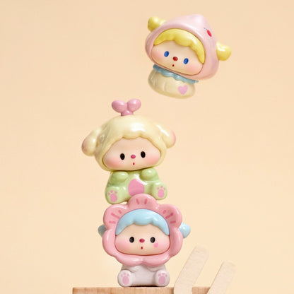 Wonder Seed Shop Cute Granules Series Mini Bean Figures