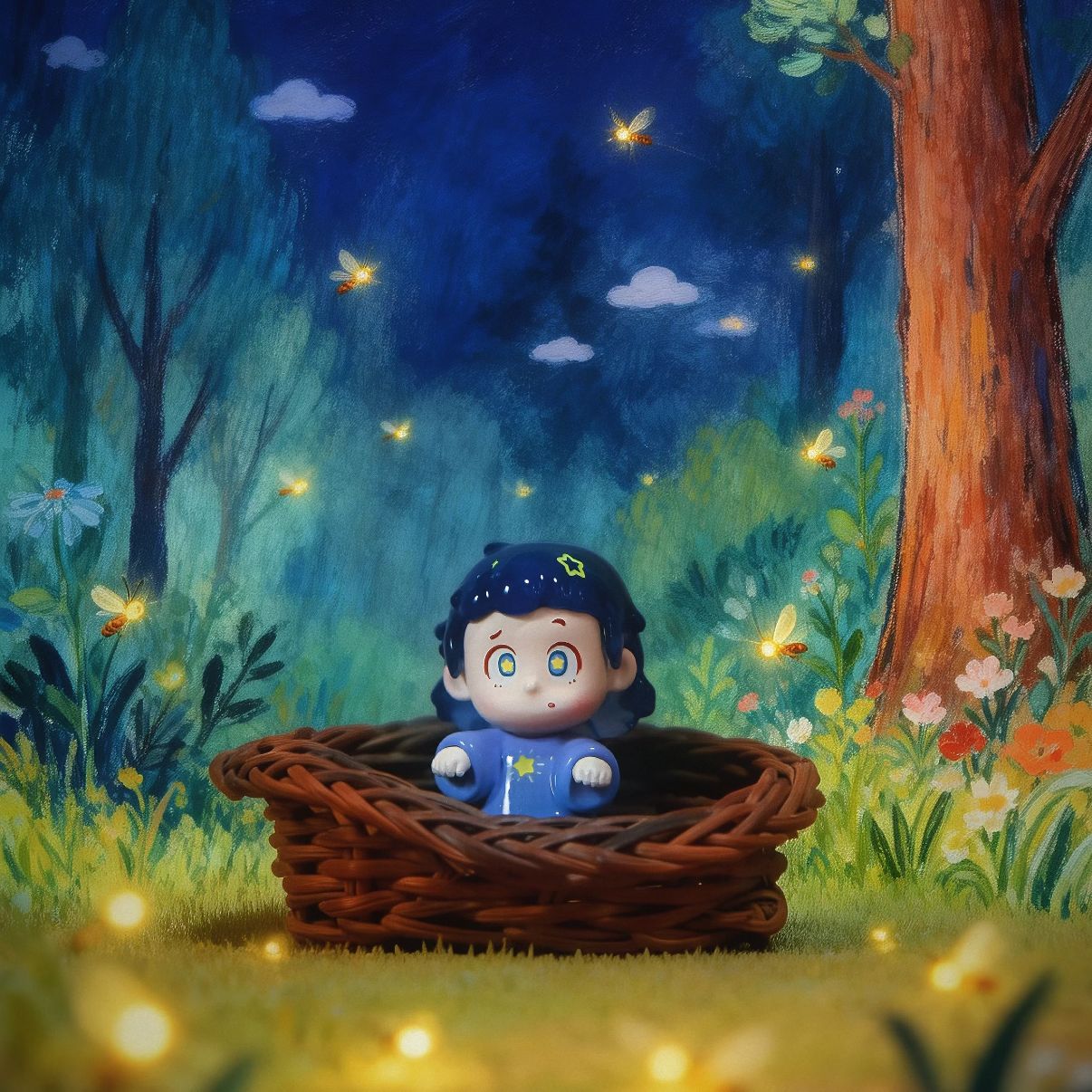 Piny Dayderaming Series Mini Bean Figures