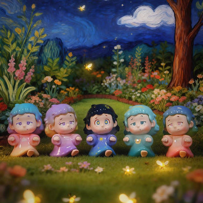 Piny Dayderaming Series Mini Bean Figures