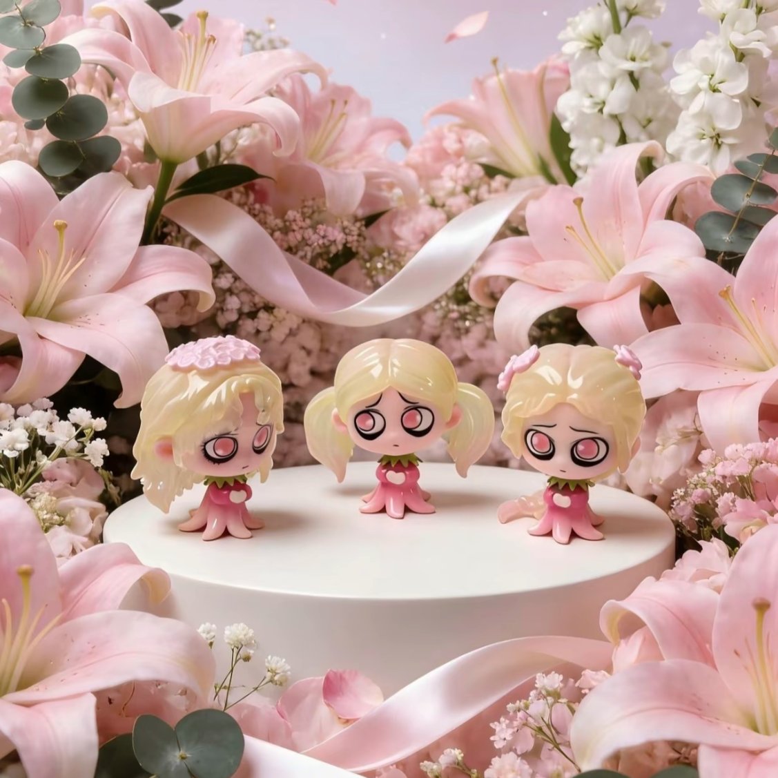 KIKI’s Flower Story Series Mini Bean Figures