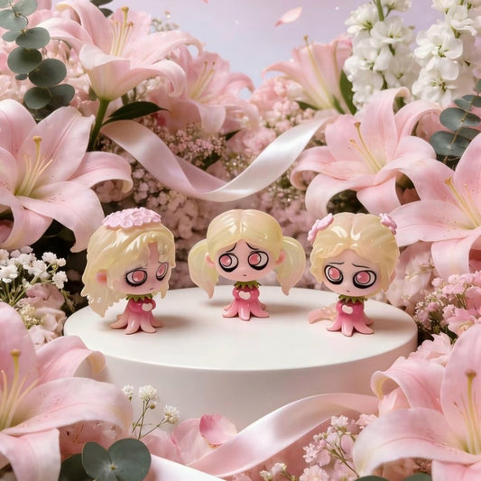 KIKI’s Flower Story Series Mini Bean Figures