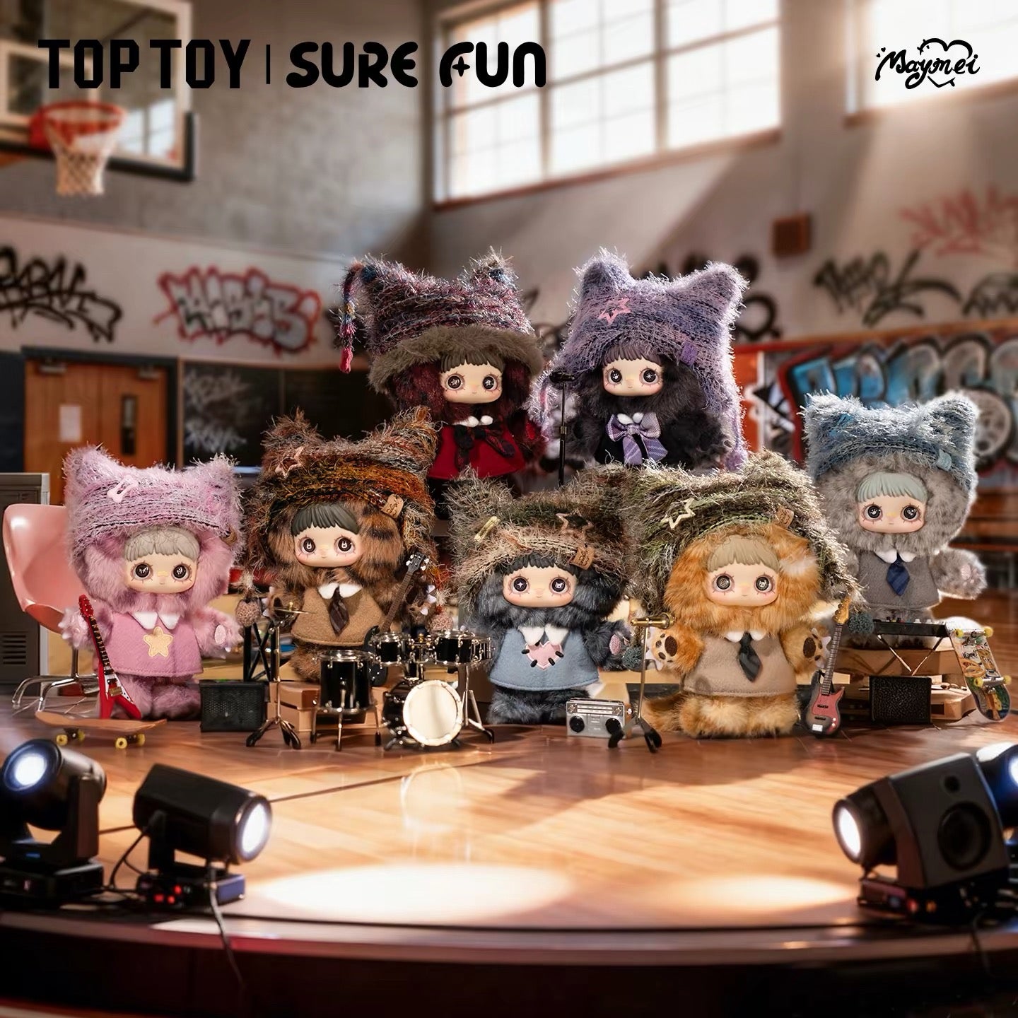 Maymei - Kitten Academy Series Plush Dolls