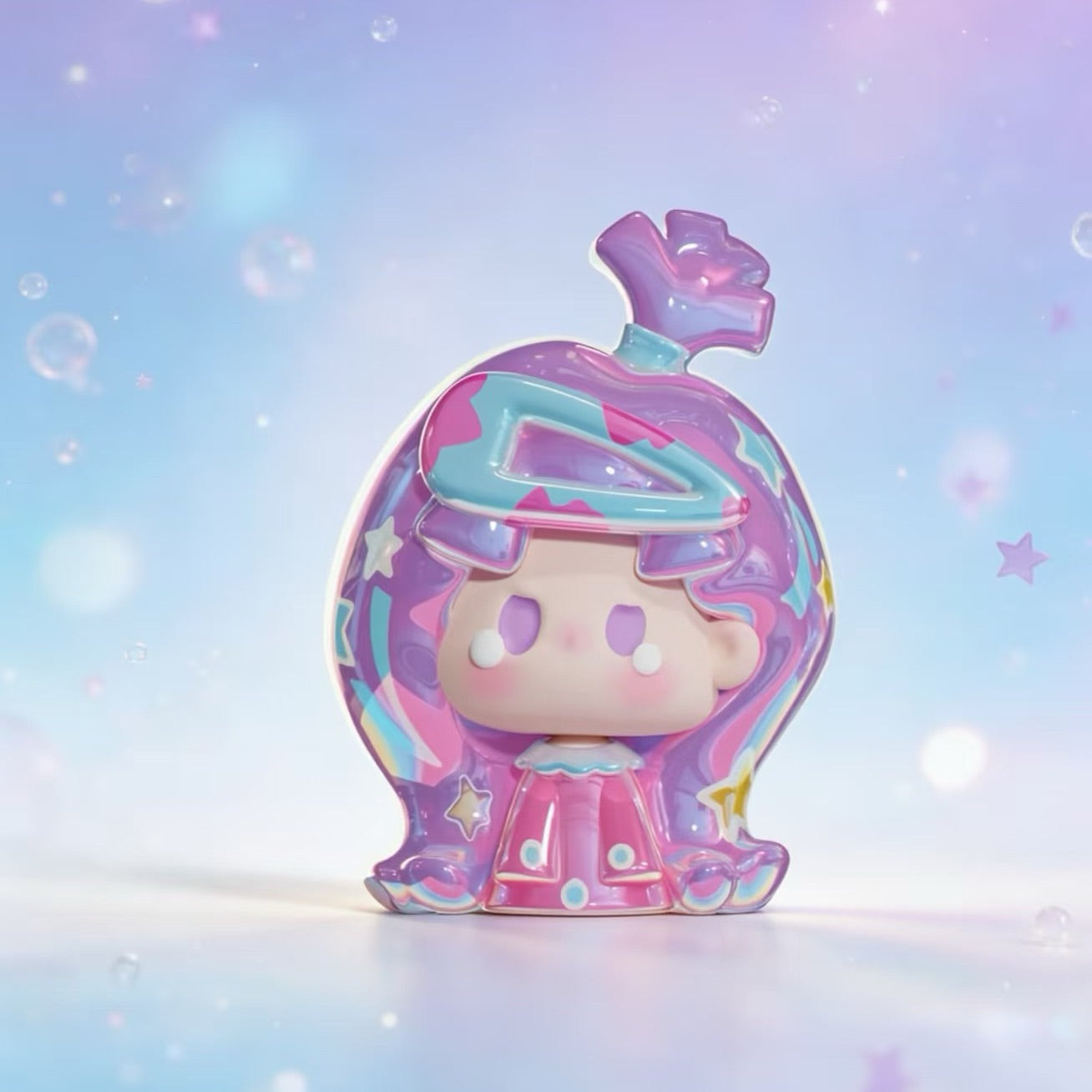 Nu-Nu Mini Hairclip Series Mini Bean Figures