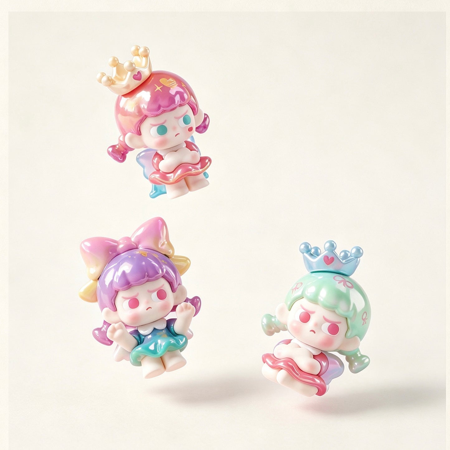 Sunnie Queenie Series Mini Beans Figure